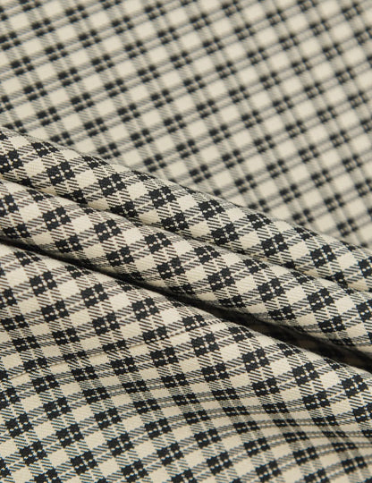 04 - Two-piece Suit With Tartan Print