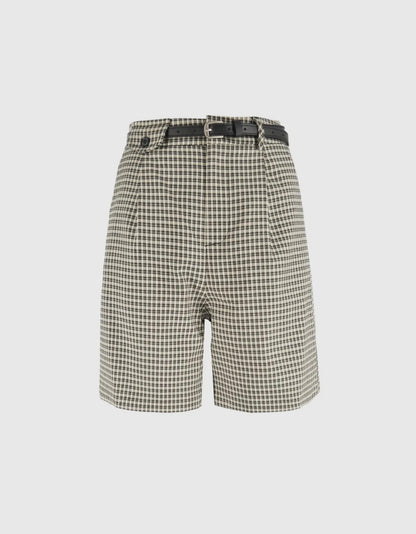 04 - Two-piece Suit With Tartan Print