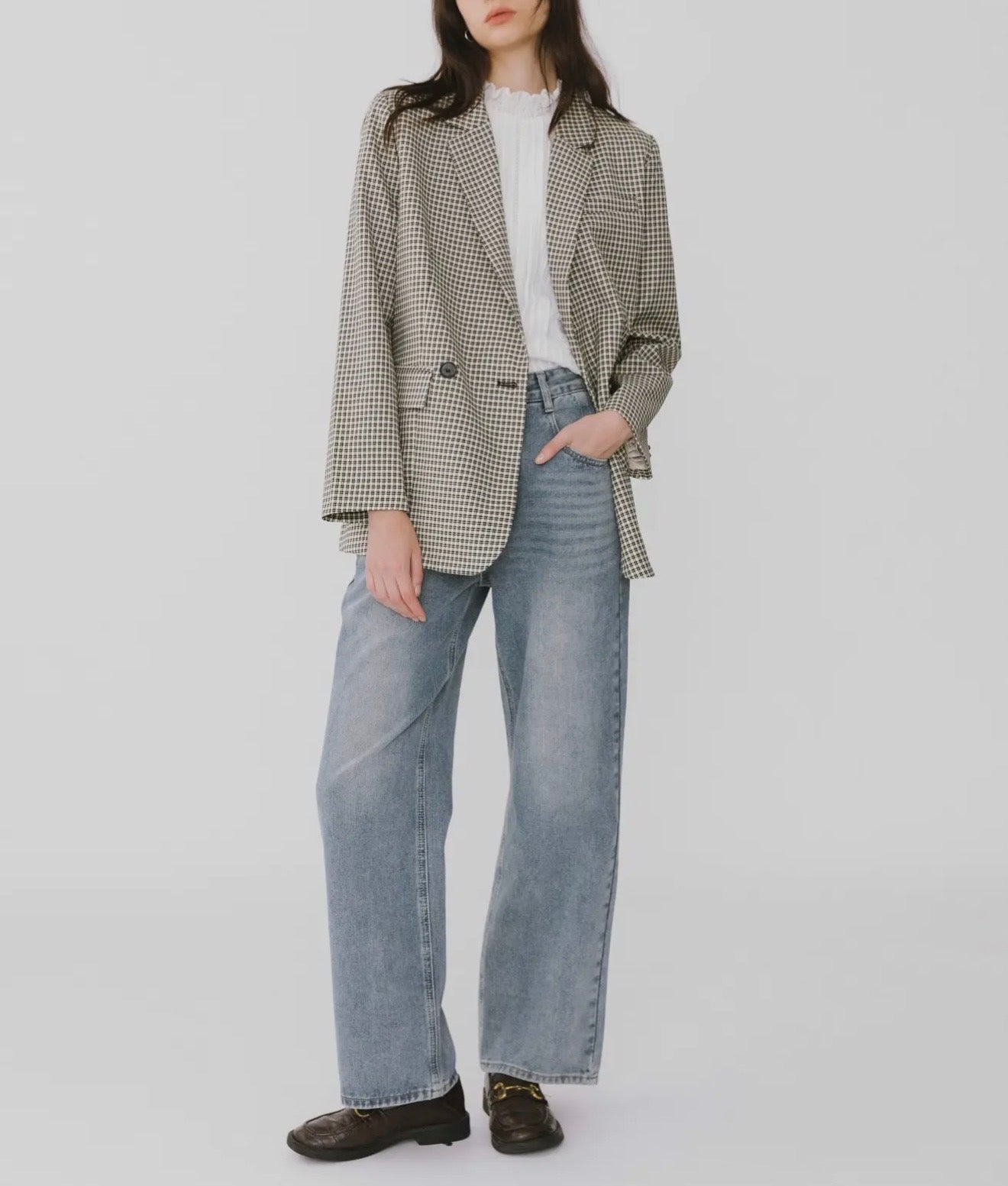 04 - Two-piece Suit With Tartan Print