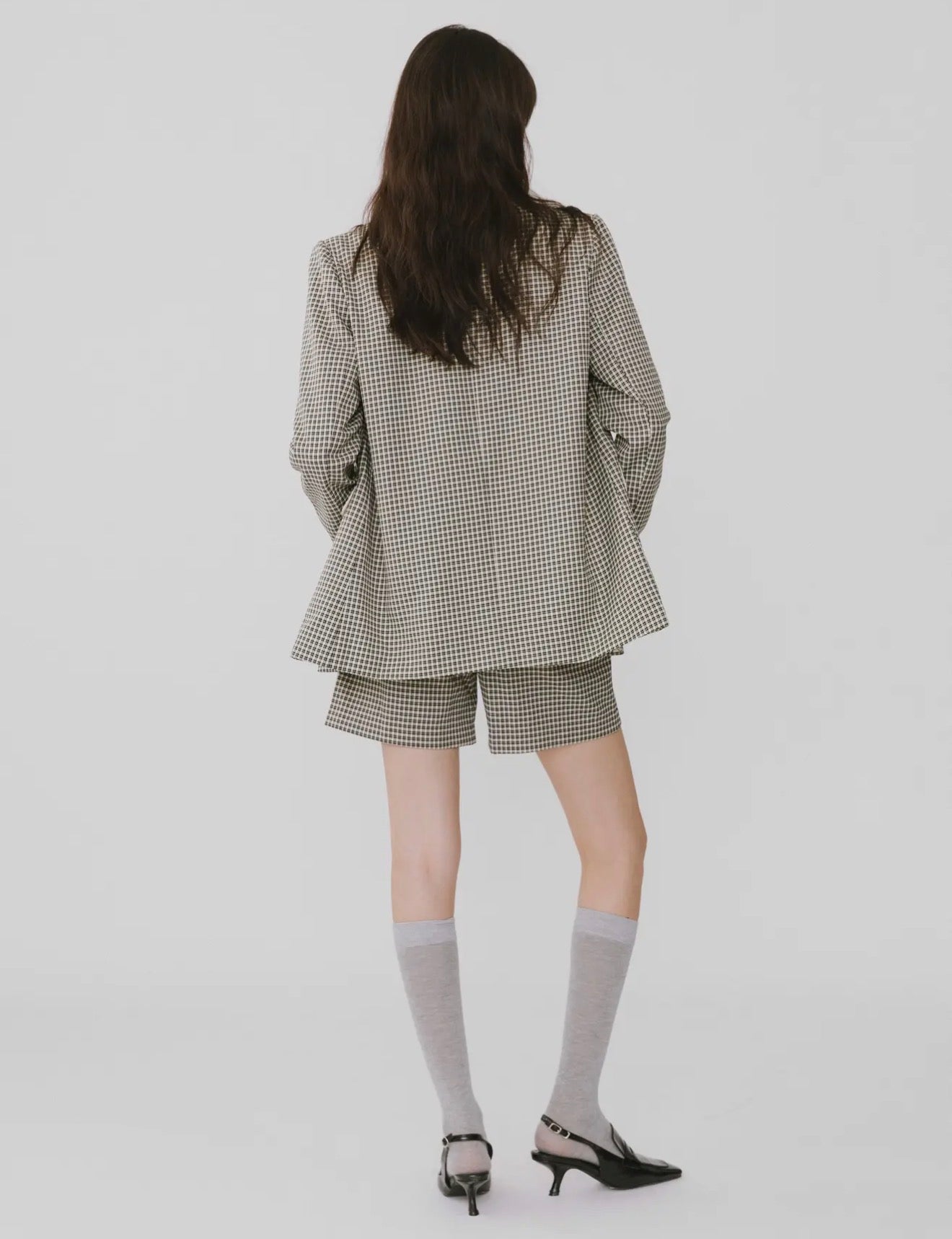 04 - Two-piece Suit With Tartan Print