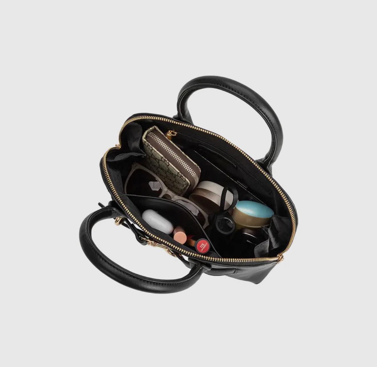 08 - Vegan Leather Handbag Rue Black
