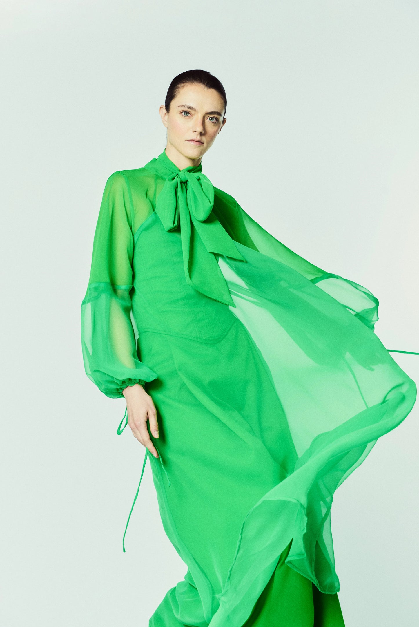 14 Nabyl Zarina DRESS BEETLE | BEETLE GREEN