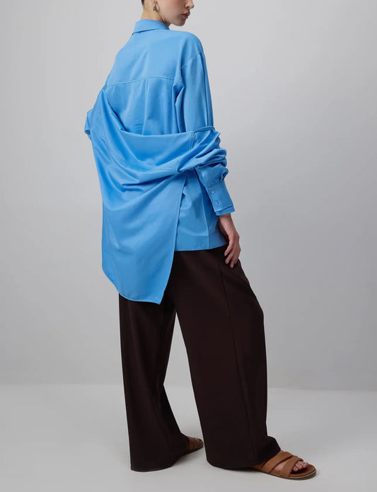 Capa2 Functional Tie Shirt - Cotton Blend
