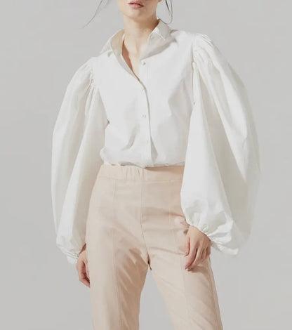 08 - Samba Cotton Poplin Shirt - White