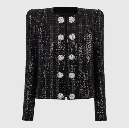 Mara Chic Sequin Jacket