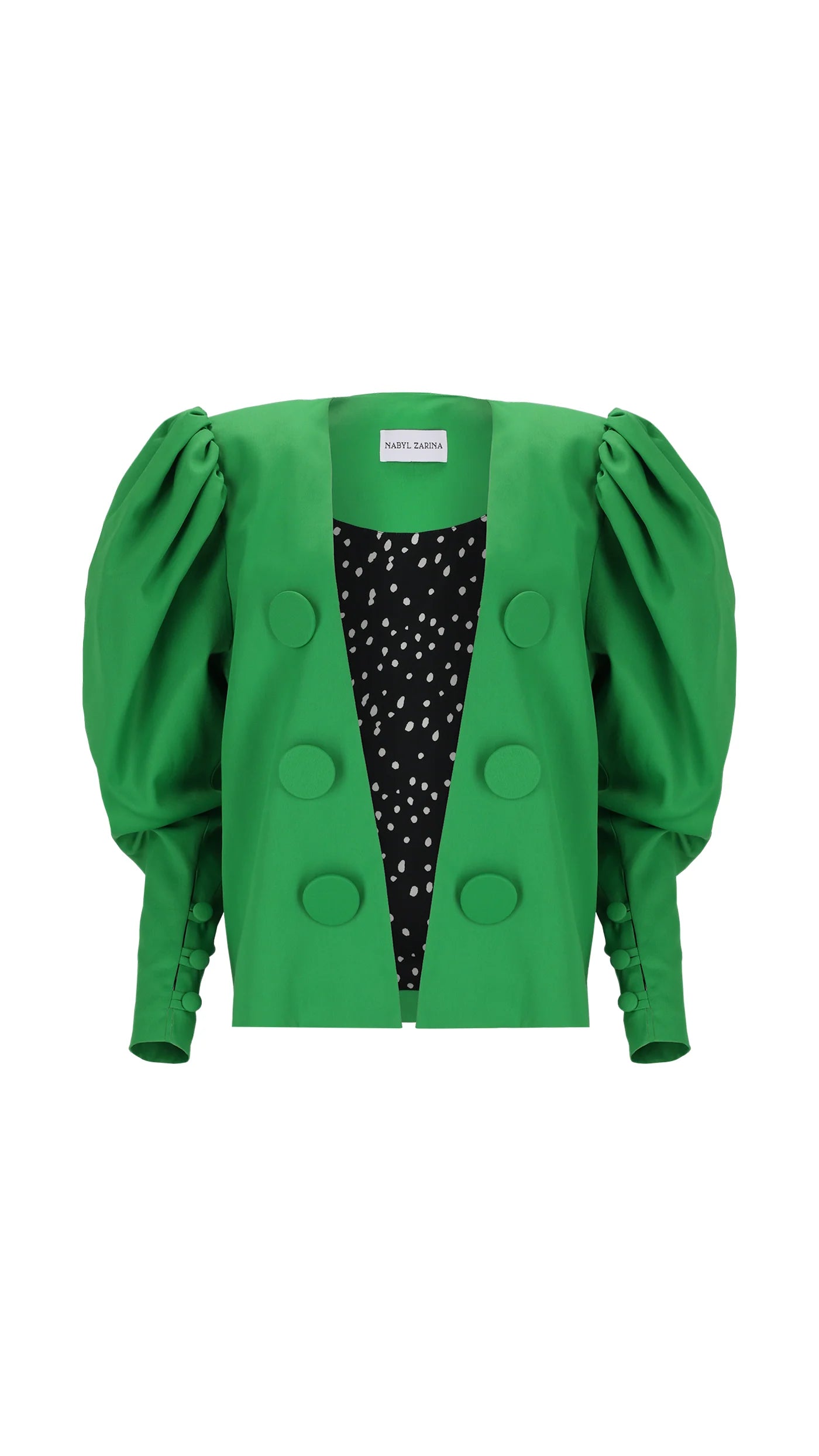 15 Nabyl Zarina - BLAZER MALACH | BEETLE GREEN