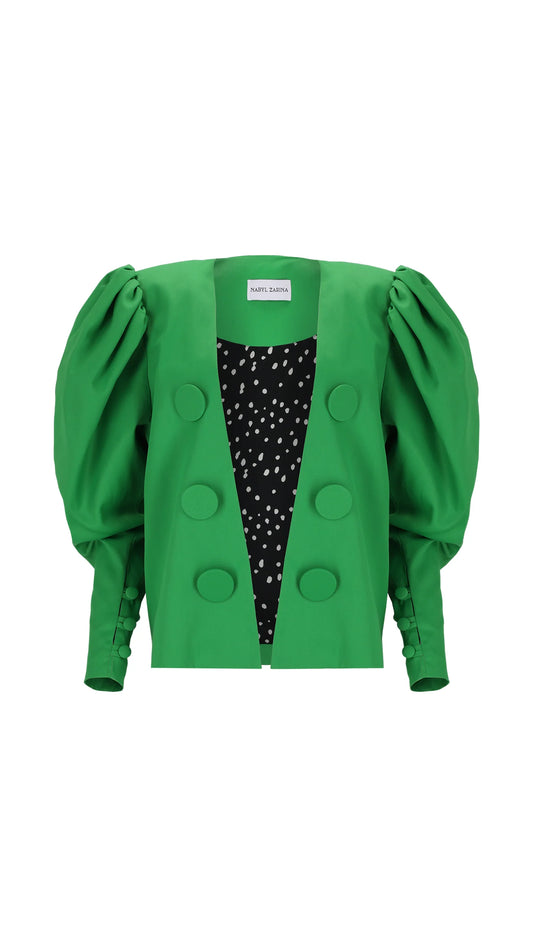15 Nabyl Zarina - BLAZER MALACH | BEETLE GREEN