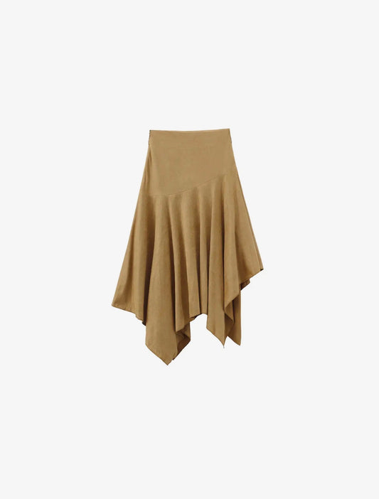 08 - Desert Asymmetric Flow Skirt