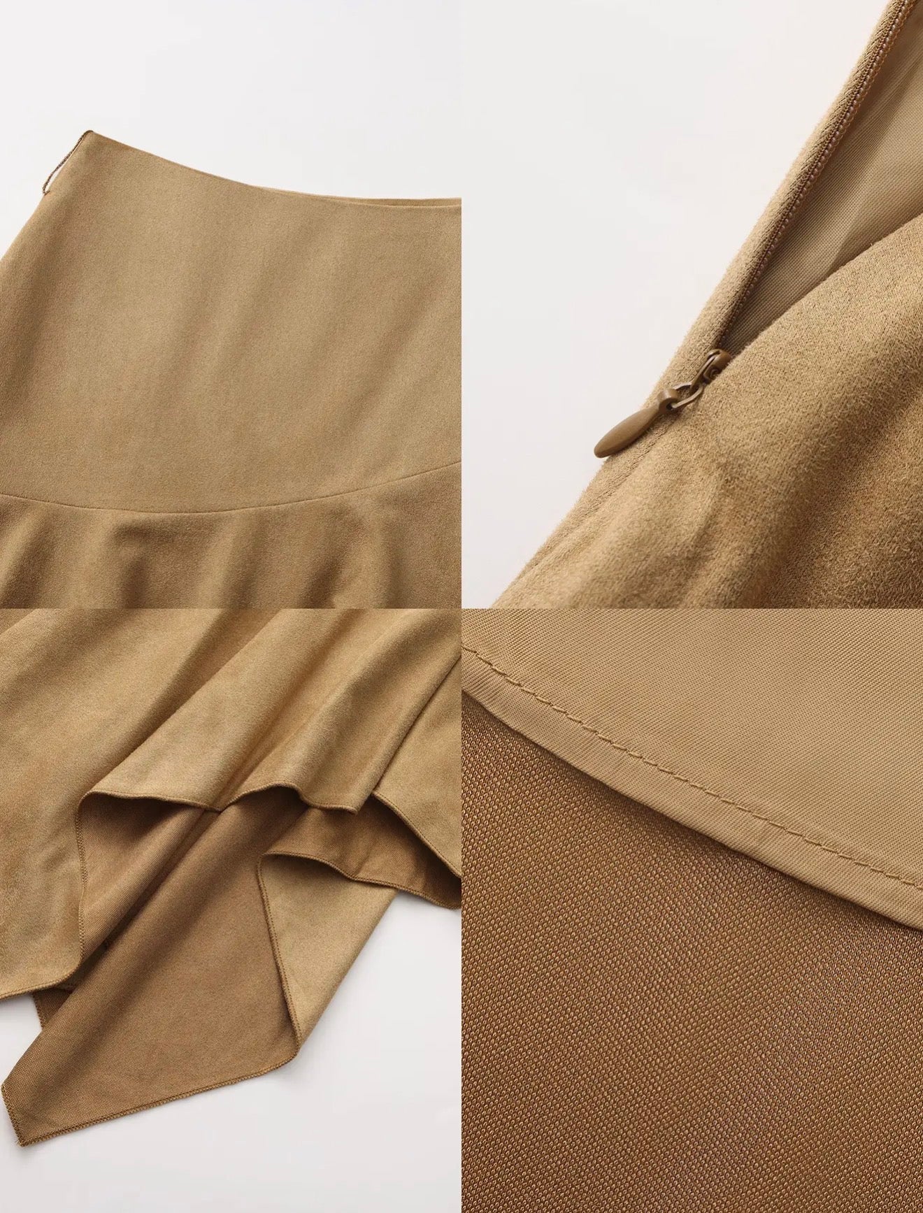 08 - Desert Asymmetric Flow Skirt