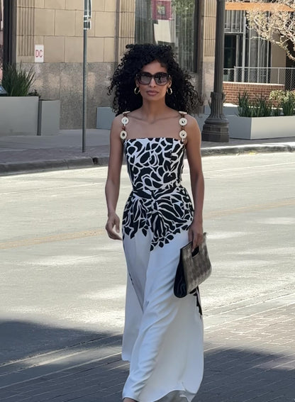 Noir Bloom Dress